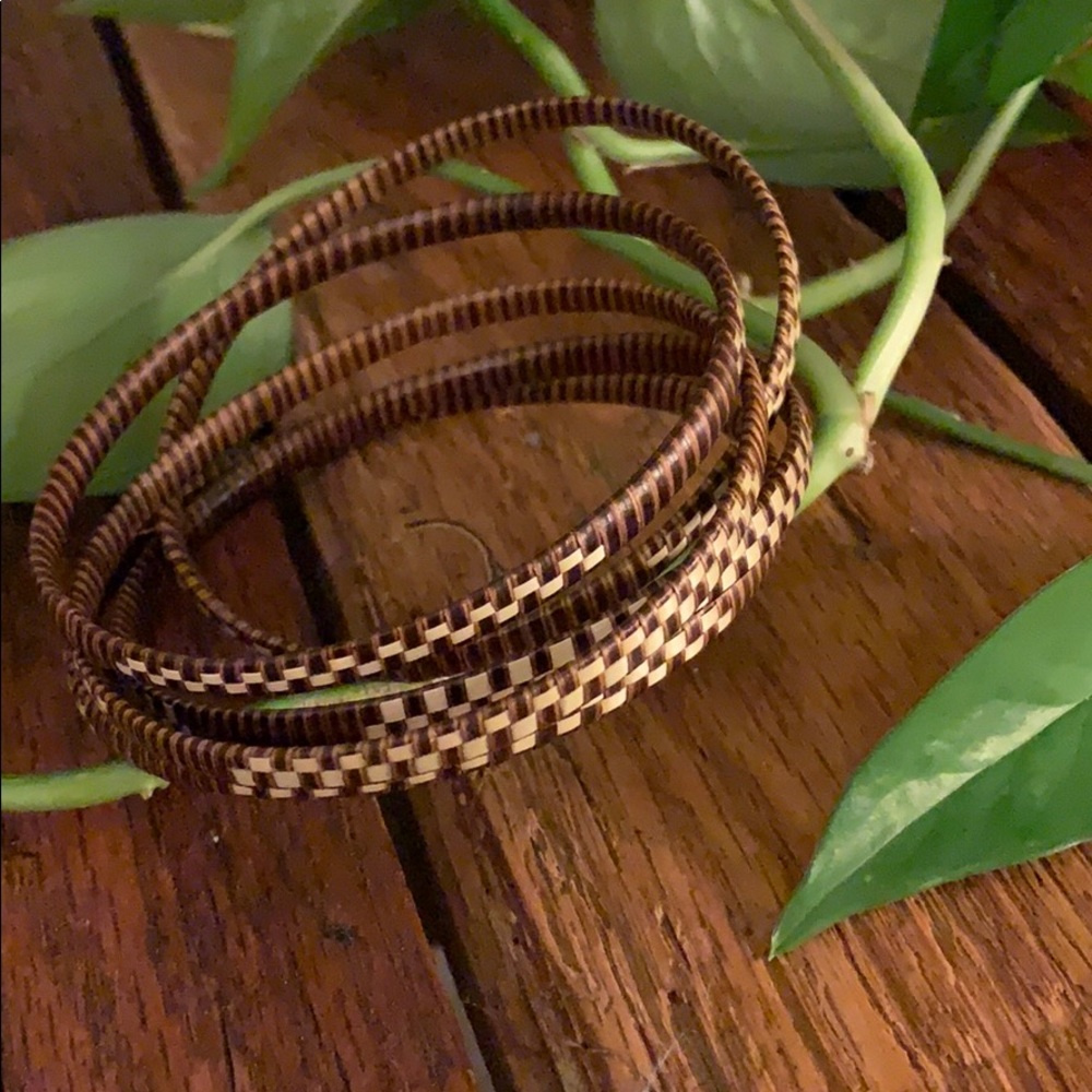 Woven Bangle Set